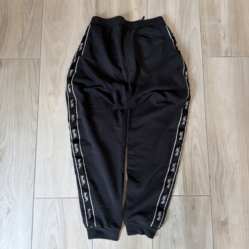Coach Horse And Carriage Tape Tracksuit Set Black Medium M Used - Picture 11 of 11